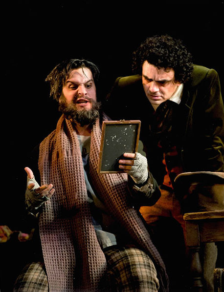 La Boheme - Colline with Rolando Villazón as Rodolfo - Royal Opera house London 2012 / Photo: Bill Cooper